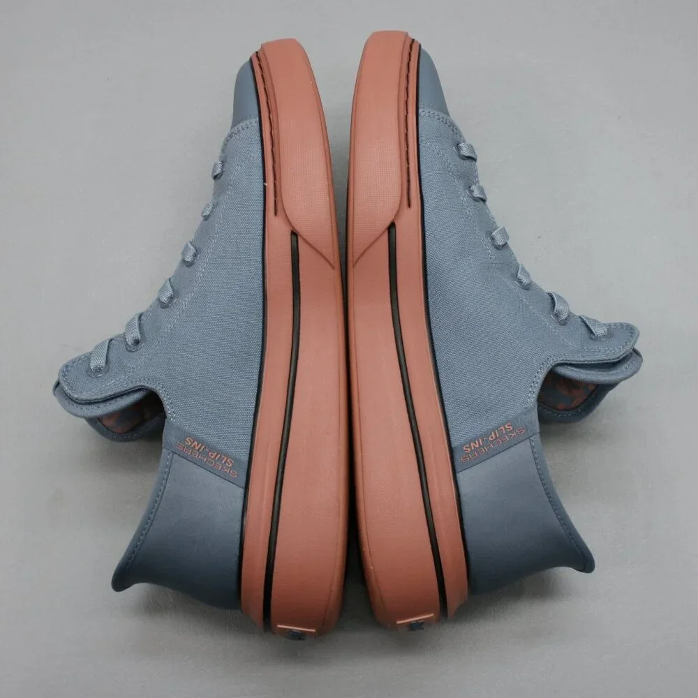 Skechers Men's 10 Slip-Ins Snoop Dogg Blue One Boss Life Canvas Sneakers Shoes - Picture 12 of 12